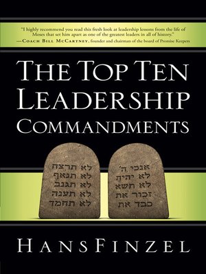 cover image of The Top Ten Leadership Commandments